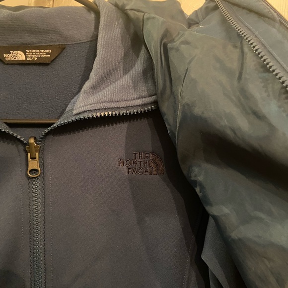 2 in 1 The North Face Rain Jacket with fleece insert - Picture 10 of 11